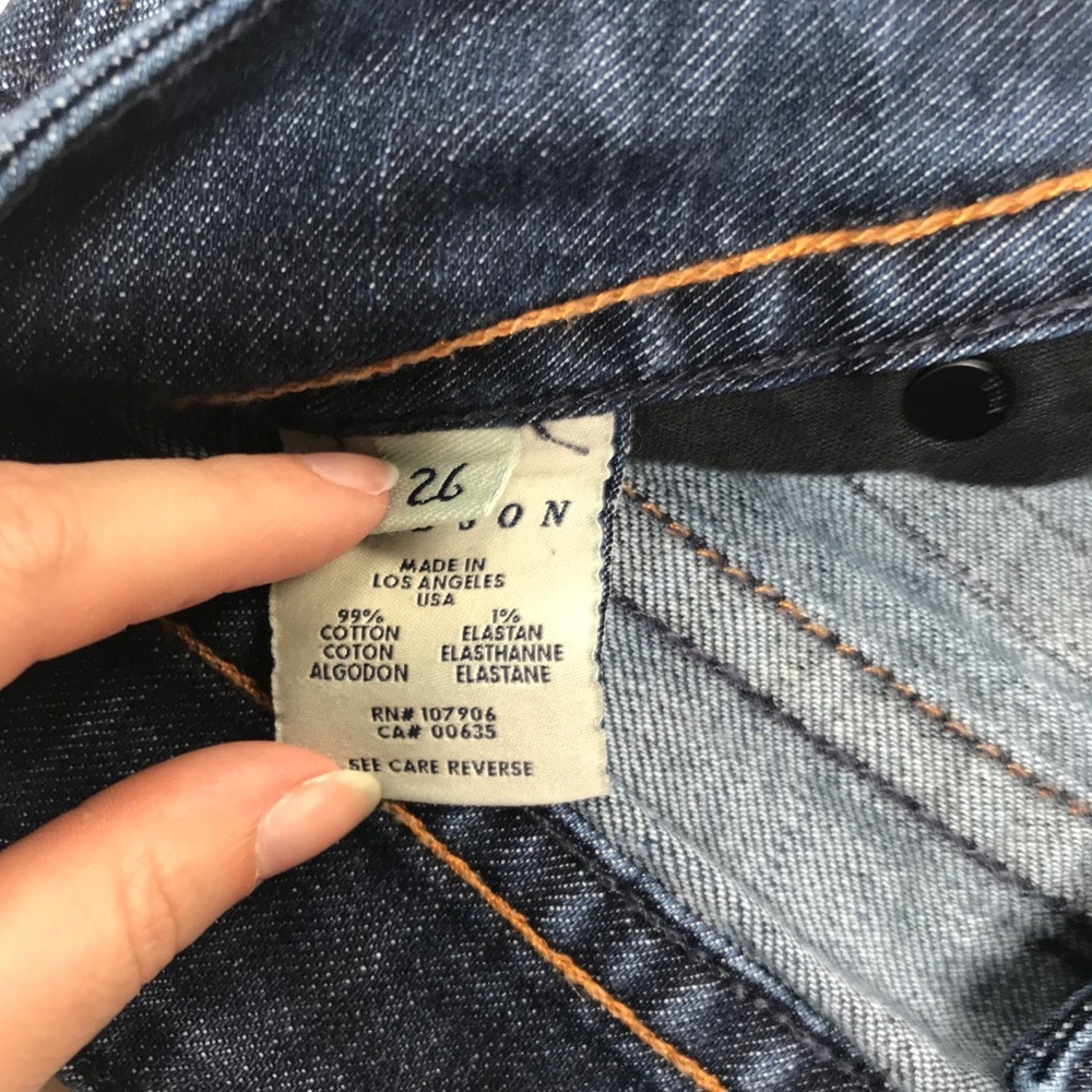 {Hudson} Signature Bootcut Flap Jeans in Dew - Picture 8 of 8